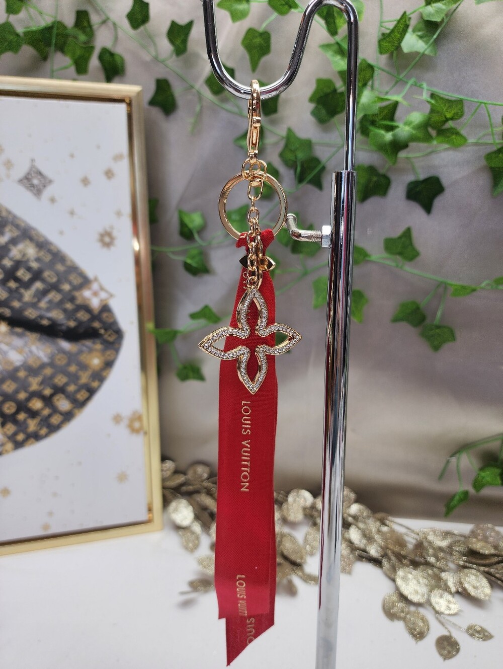 LOUIS VUITTON RIBBON Bag Charm From Authentic Louis RIBBON on Unbranded Charm